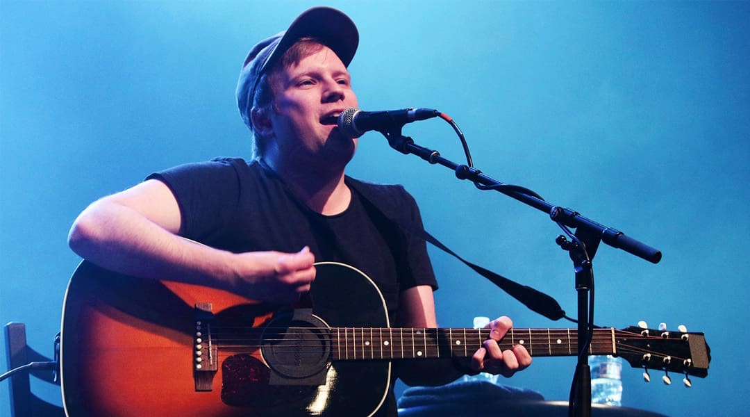 Patrick Stump of FOB Fall Out Boy's Covers Ariana Grande