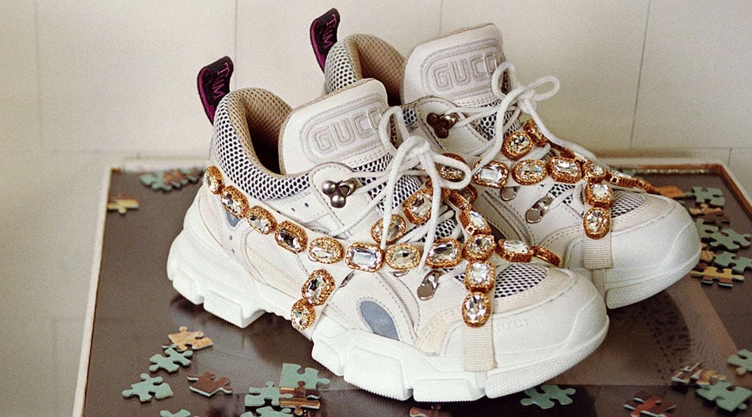 Gucci white sneakers