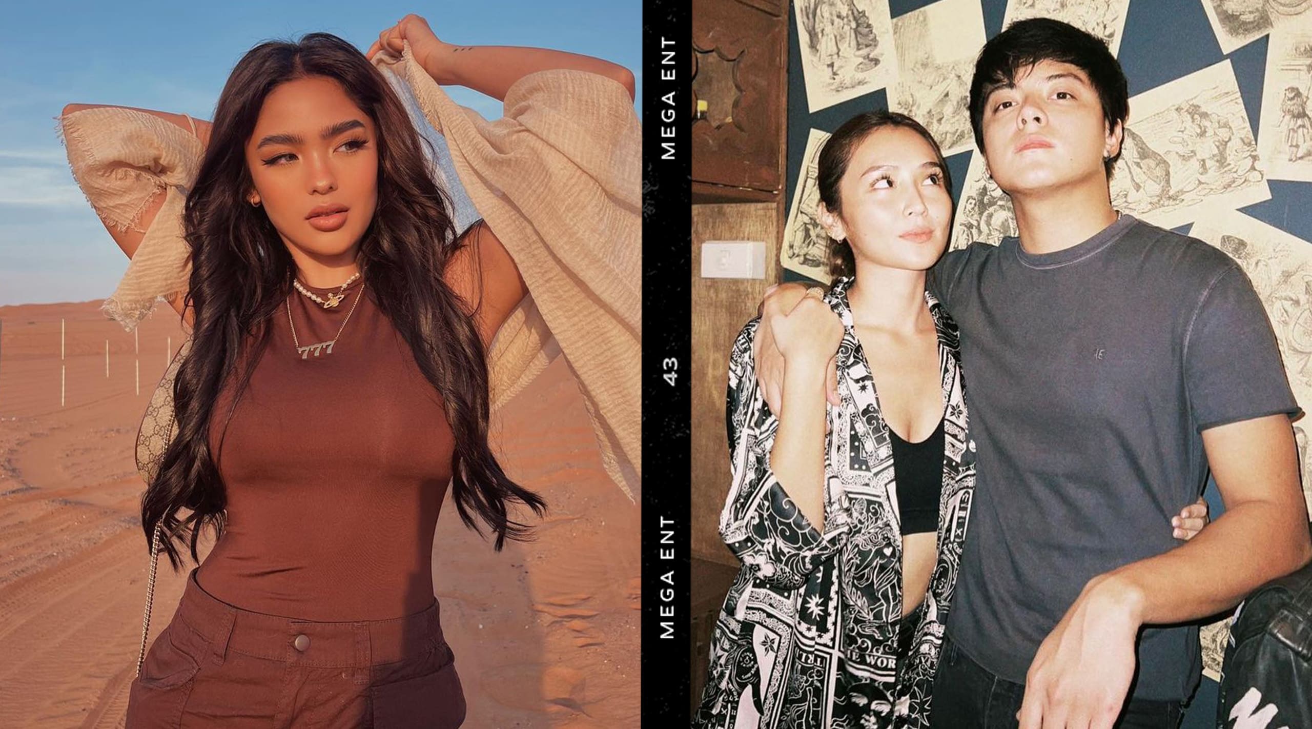 Andrea Brillantes KathNiel Kathryn Bernardo Daniel Padilla linked connection relationship