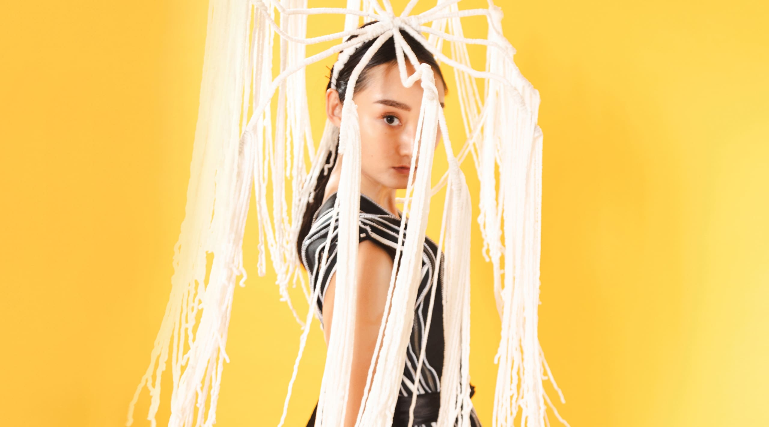 Le Ngok Carla Zhang Bench Fashion Week designs anxiety depression