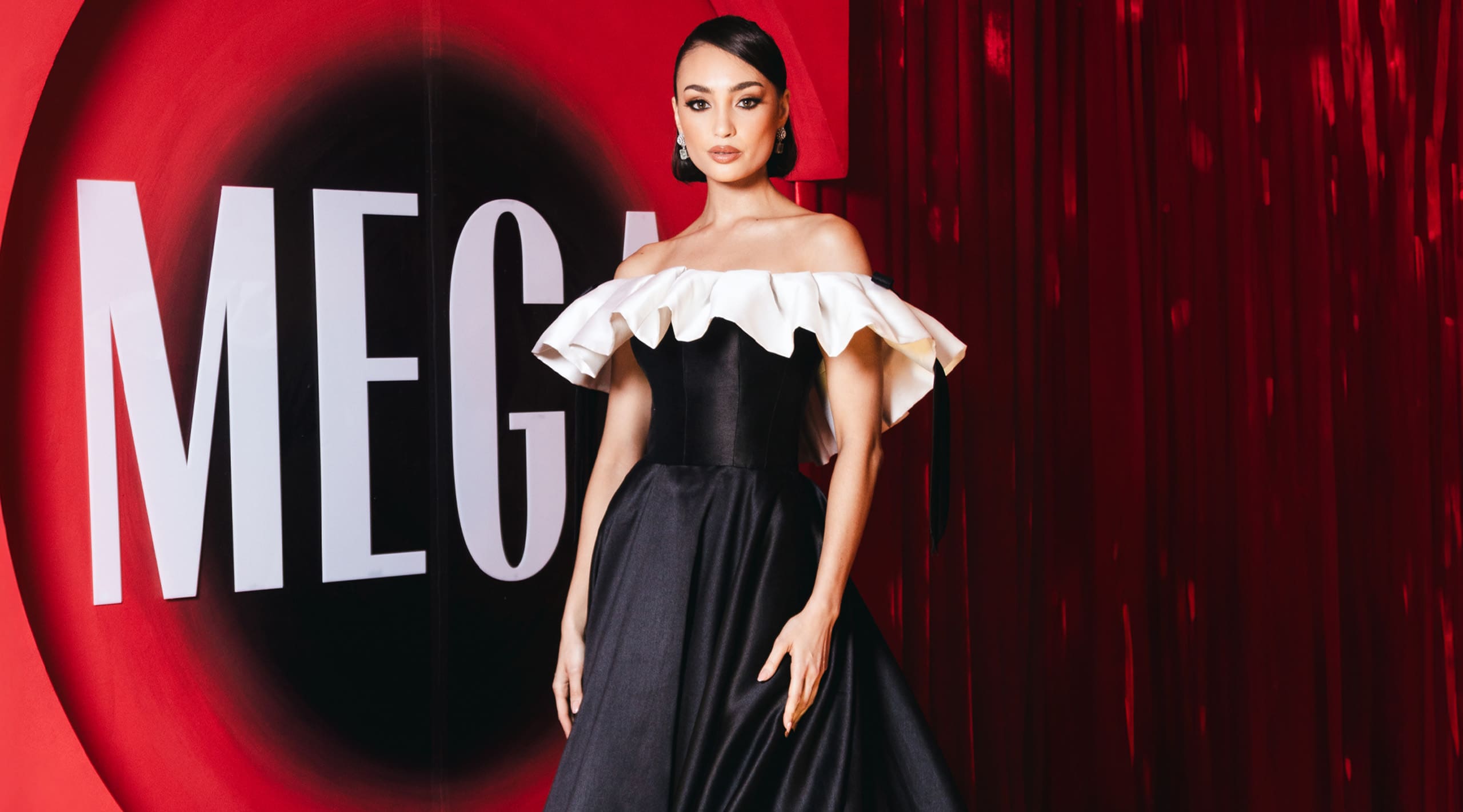 R'Bonney Gabriel MEGA Ball 2024 Mark Bumgarner design fashion Miss Universe 2022