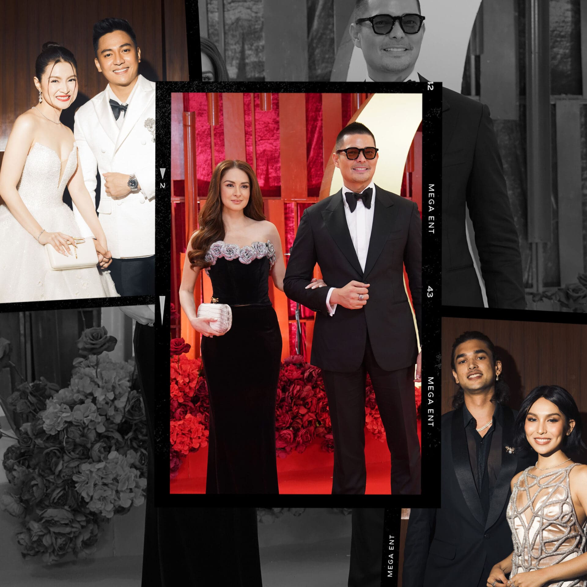 GMA Gala 2024 Stylish Couples Pairings MEGA Entertainment Dingdong Dantes and Marian Rivera Barbie Forteza and Jak Roberto Kyline Alcantara and Kobe Paras