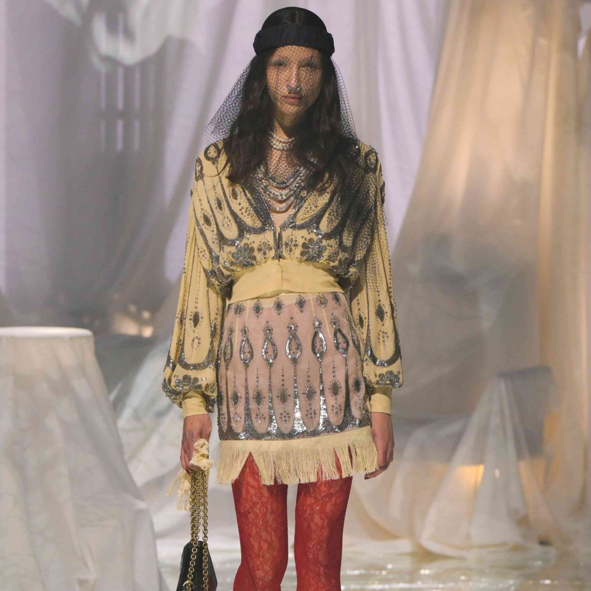 valentino spring summer 2025 ss25 paris fashion week pfw alessandro michele