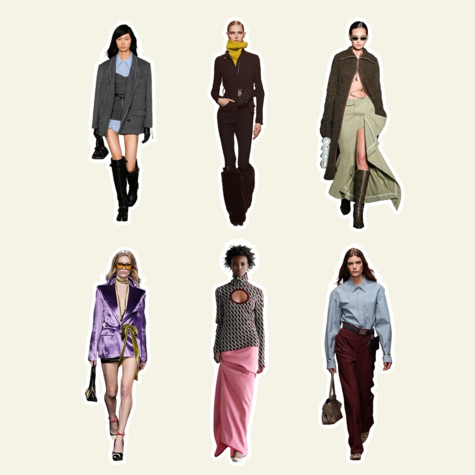 Color Combinations from the Fall/Winter 2025 Runways