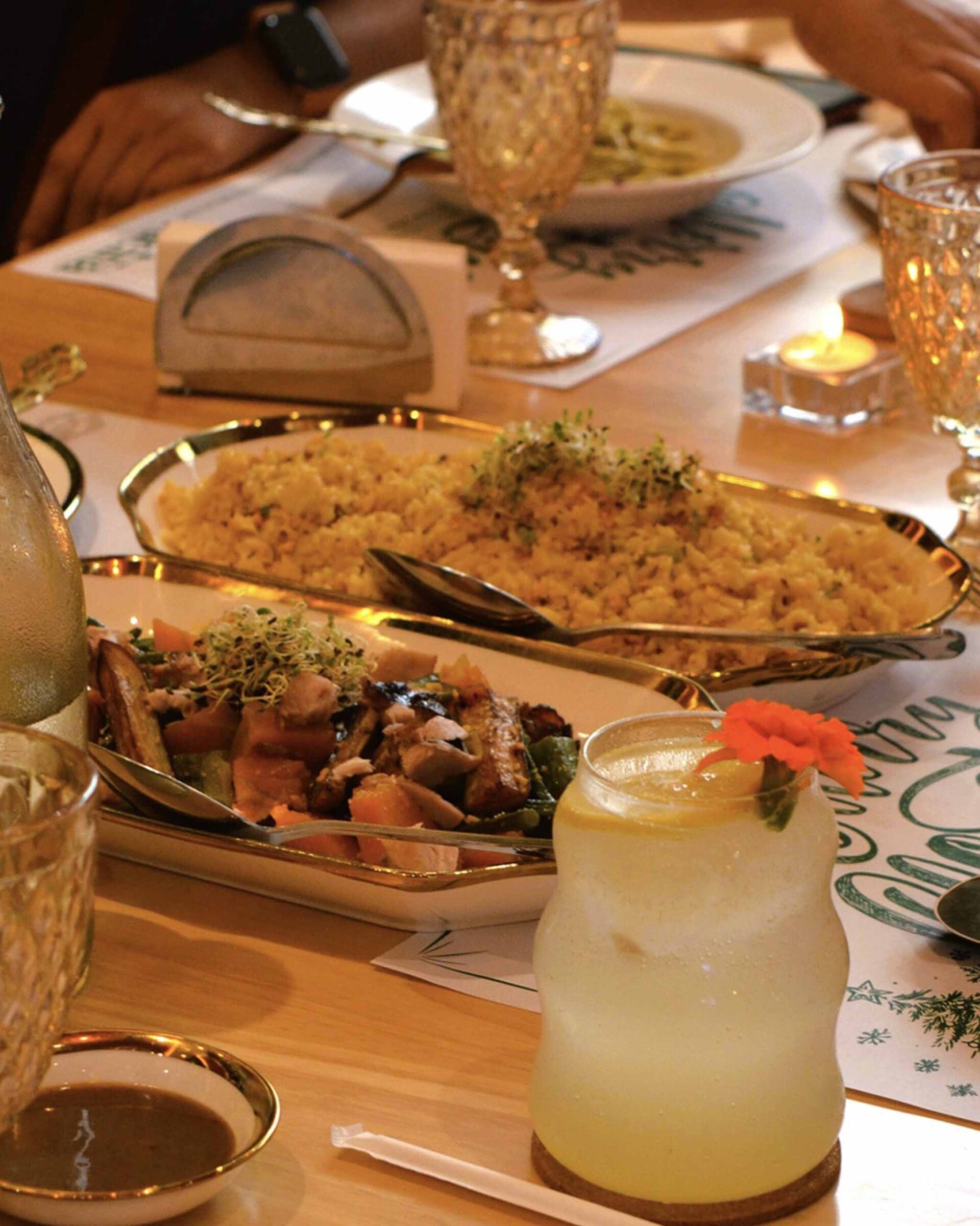 Pinoy dishes served within Racinà's bold new menu in Sta. Rosa, Laguna