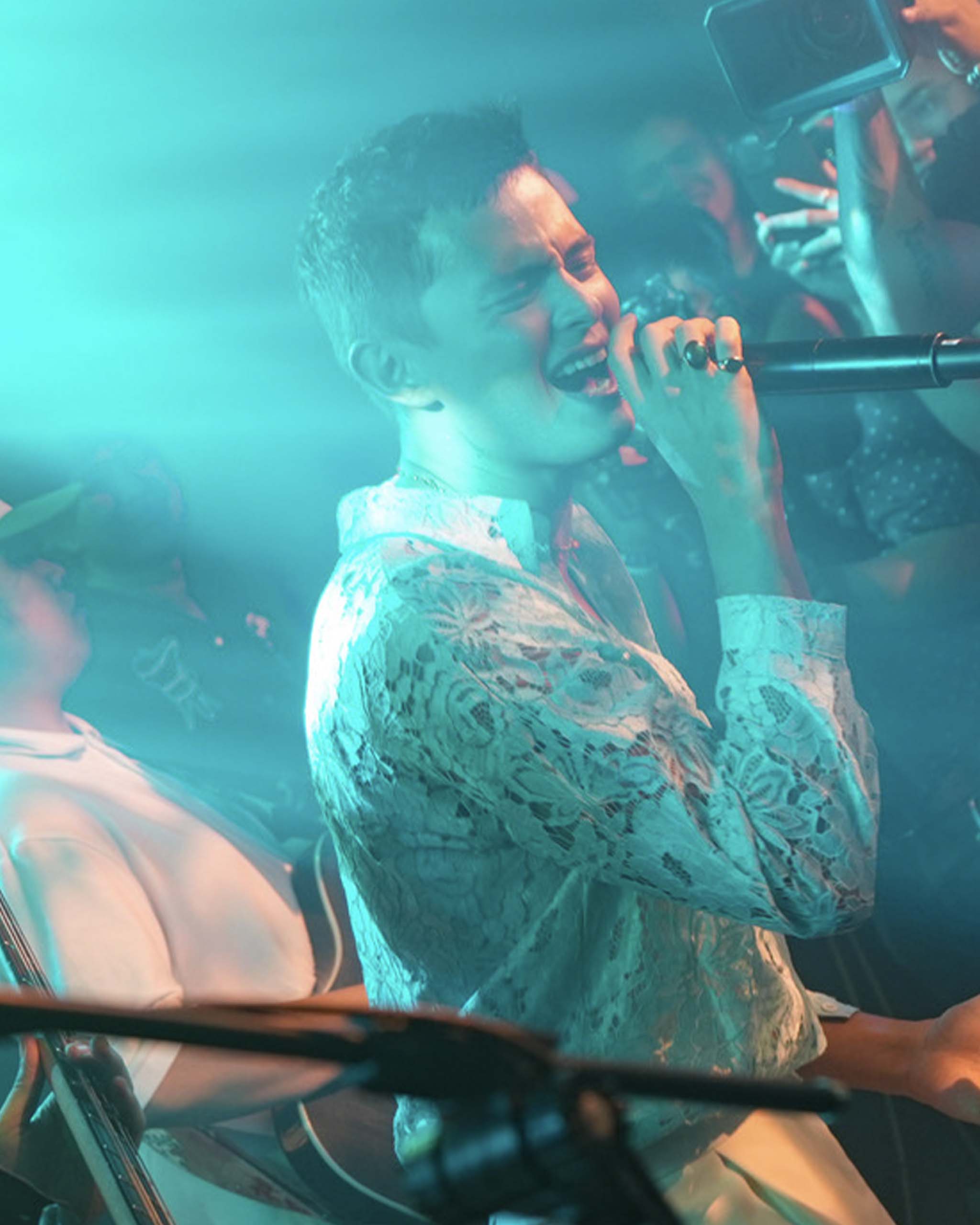 James Reid performing at White Rabbit, Poblacion for ZYN Socials